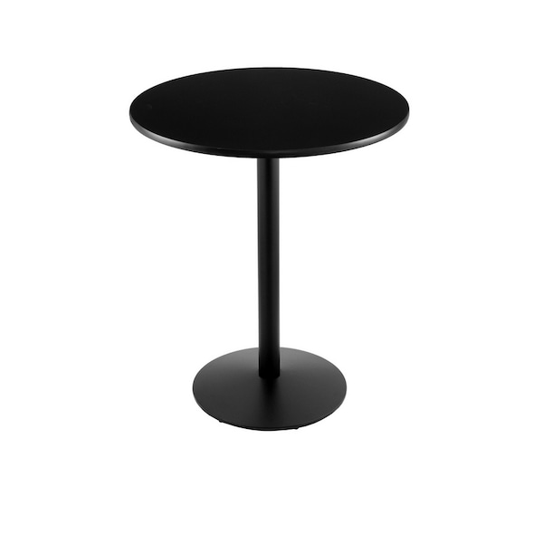 42" 214 Black Table, 30" dia. Top